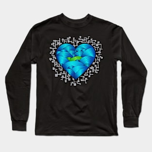The Heart is a Muscle - Colour Long Sleeve T-Shirt